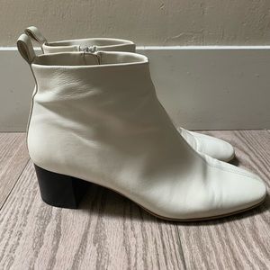 Everlane Day Boot - Bone/White 10